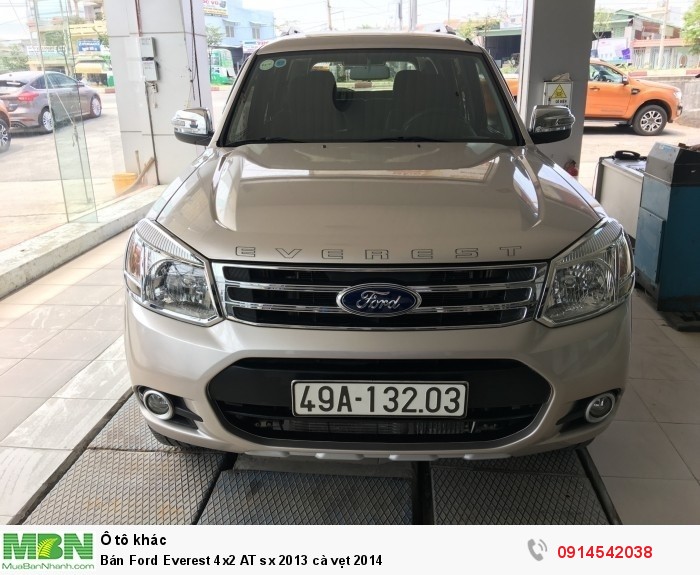 Bán Ford Everest 4x2 AT sx 2013 cà vẹt 2014