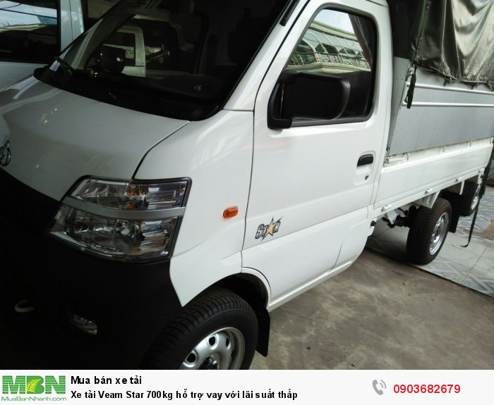 Xe tải Veam Star 700kg hỗ trợ vay với lãi suất thấp
