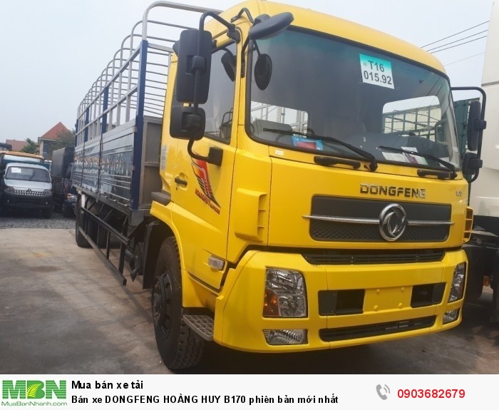 Bán xe DONGFENG HOÀNG HUY B170 phiên bản mới nhất