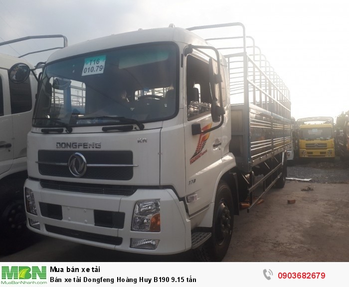 Bán xe tải Dongfeng Hoàng Huy B190 9.15 tấn