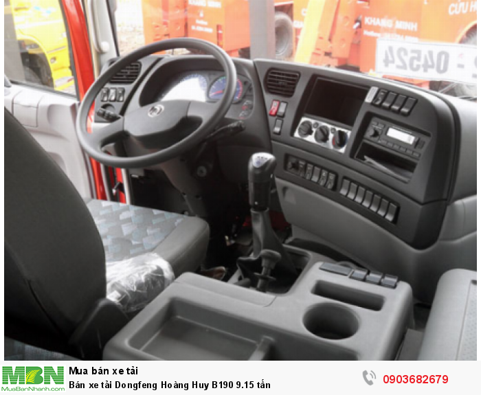 Bán xe tải Dongfeng Hoàng Huy B190 9.15 tấn