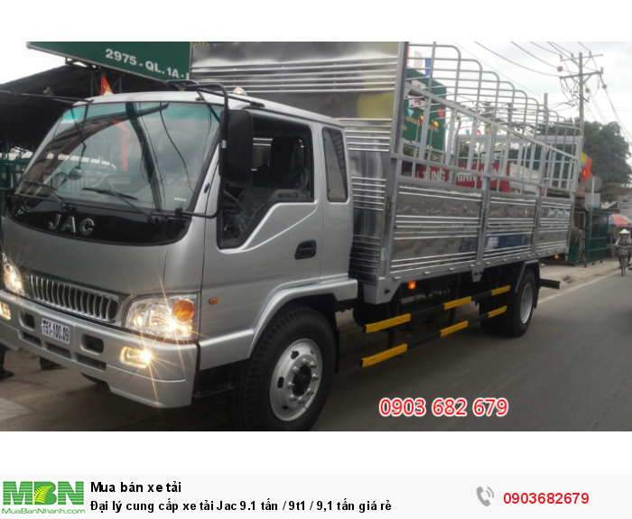 Đại lý cung cấp xe tải Jac 9.1 tấn / 9t1 / 9,1 tấn giá rẻ