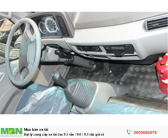Đại lý cung cấp xe tải Jac 9.1 tấn / 9t1 / 9,1 tấn giá rẻ