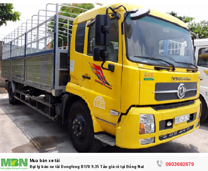 Đại lý bán xe tải Dongfeng B170 9.35 Tấn giá rẻ tại Đồng Nai