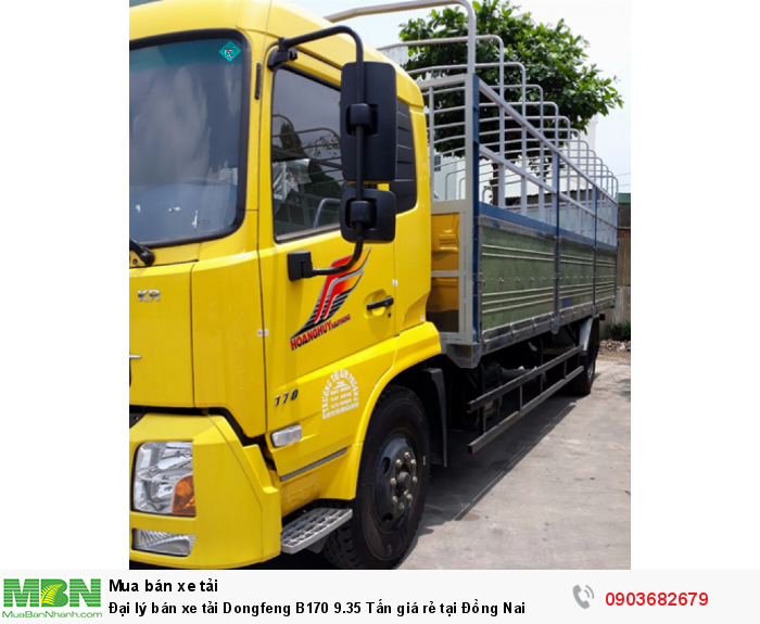 Đại lý bán xe tải Dongfeng B170 9.35 Tấn giá rẻ tại Đồng Nai