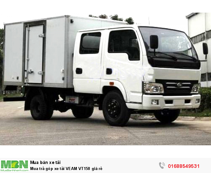 Mua trả góp xe tải VEAM VT158  giá rẻ