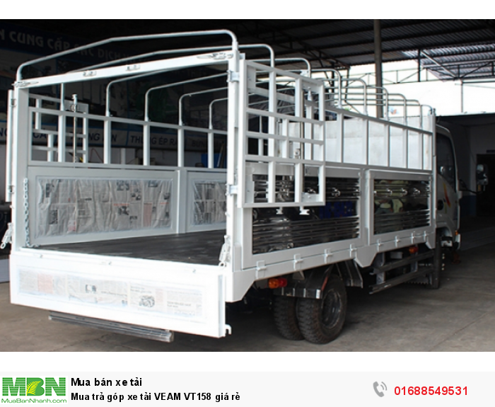 Mua trả góp xe tải VEAM VT158  giá rẻ