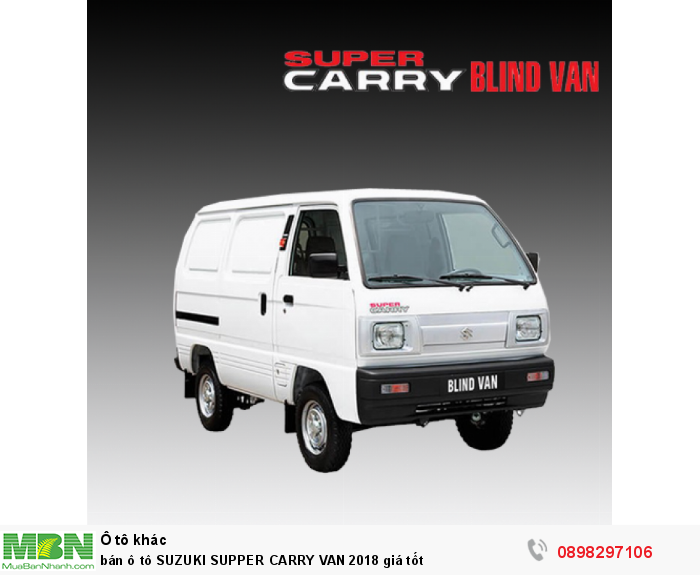 Bán ô tô SUZUKI BLIND VAN 2018 giá tốt