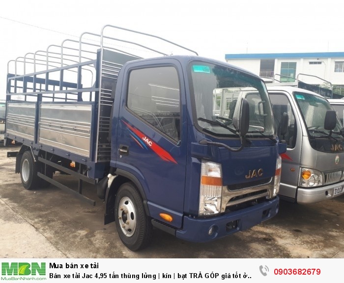 Bán xe tải Jac 4,95 tấn thùng lửng | kín | bạt TRẢ GÓP giá tốt ở tại TPHCM
