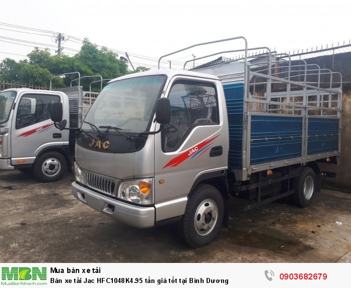 Bán xe tải Jac HFC1048K4.95 tấn giá tốt tại Bình Dương