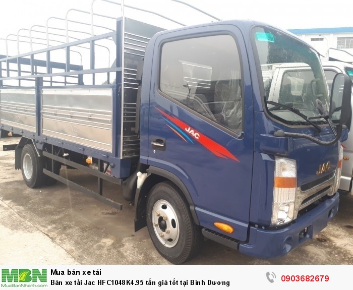 Bán xe tải Jac HFC1048K4.95 tấn giá tốt tại Bình Dương