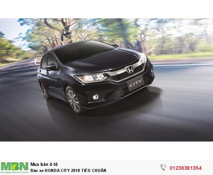 Bán xe HONDA CITY 2018 TIÊU CHUẨN