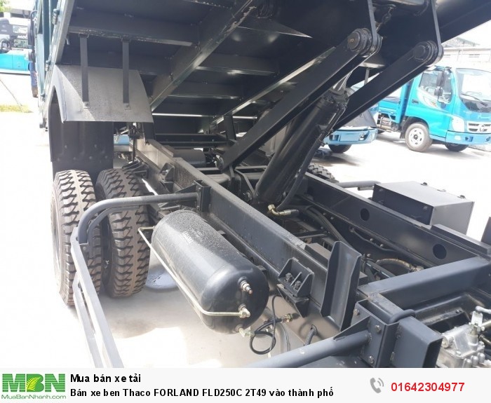 Bán xe ben Thaco FORLAND FLD250C 2T49 vào thành phố