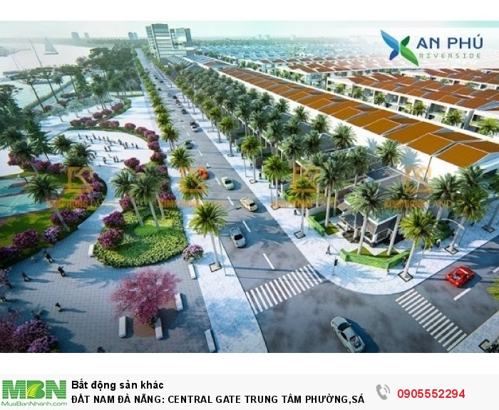 Đất Nam Đà Nẵng: Central Gate Trung Tâm Phường,Sát Chợ,Mặt Tiền Ql1a