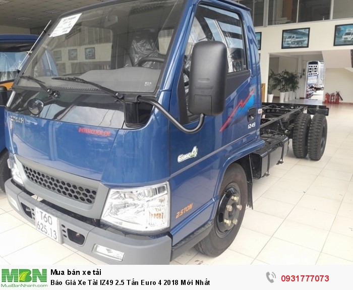 Báo Giá Xe Tải IZ49 2.5 Tấn Euro 4 2018 Mới Nhất 0