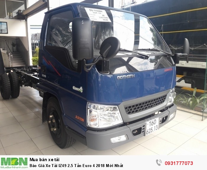 Báo Giá Xe Tải IZ49 2.5 Tấn Euro 4 2018 Mới Nhất 1