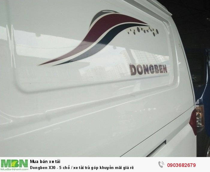 Dongben X30 - 5 chỗ / xe tải trả góp khuyến mãi giá rẽ