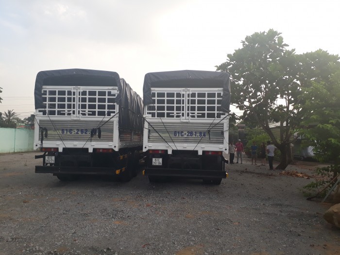 Xe tải thùng Kamaz 18 tấn thùng 9m | Bán xe tải thùng 4 giò Kamaz nhập khẩu