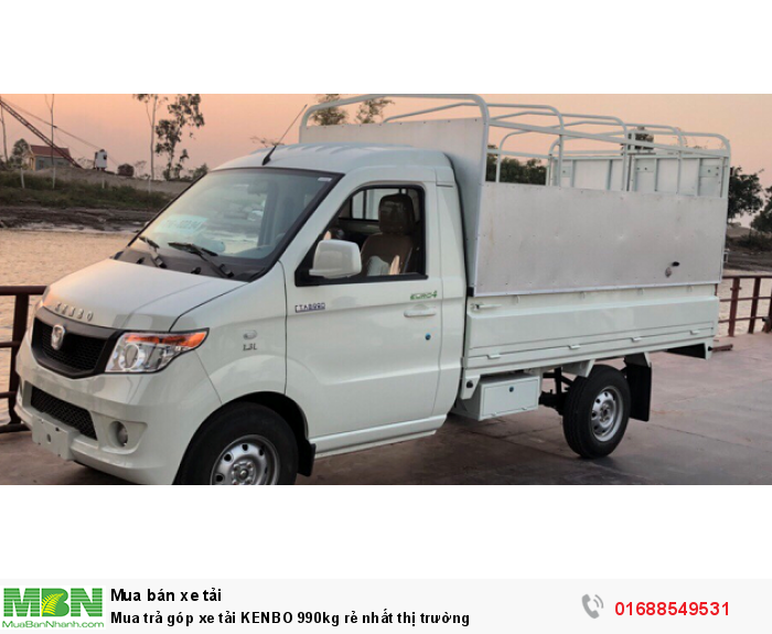 Mua trả góp xe tải KENBO 990kg rẻ nhất thị trường