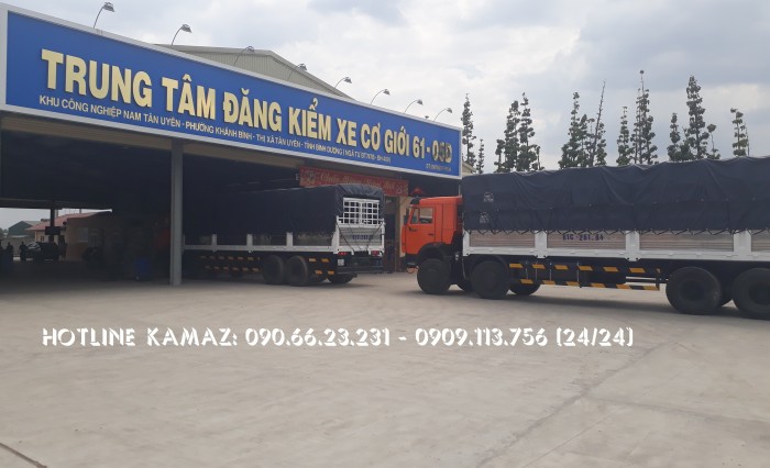 Kamaz 6540, Bán xe tải thùng Kamaz 6540 thùng 9m nhập khẩu Nga 2016