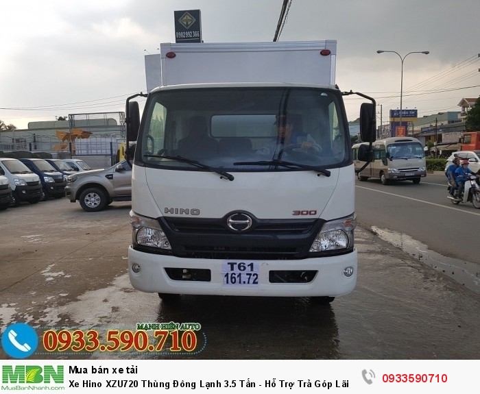 Xe Hino XZU720 Thùng Đông Lạnh 3.5 Tấn - Hỗ Trợ Trả Góp Lãi Suất Ưu Đãi