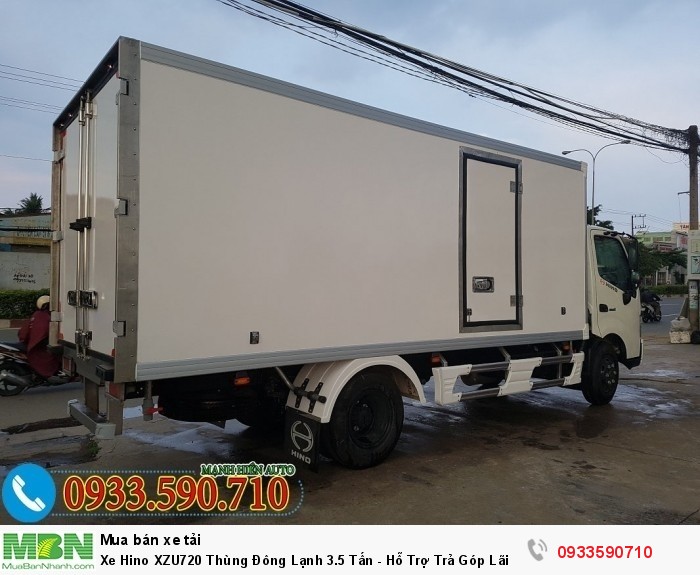 Xe Hino XZU720 Thùng Đông Lạnh 3.5 Tấn - Hỗ Trợ Trả Góp Lãi Suất Ưu Đãi
