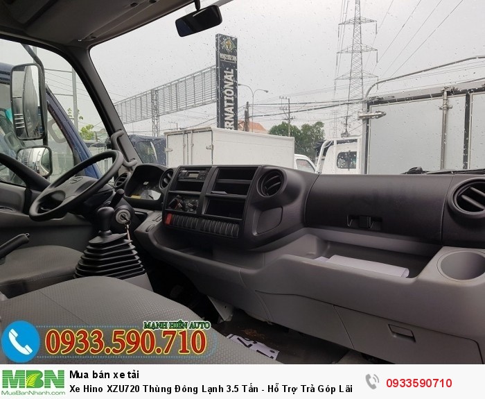 Xe Hino XZU720 Thùng Đông Lạnh 3.5 Tấn - Hỗ Trợ Trả Góp Lãi Suất Ưu Đãi