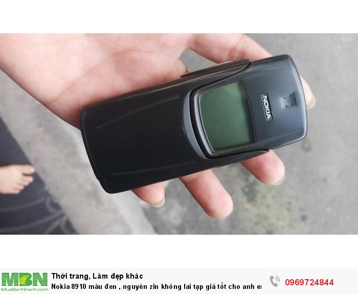 Nokia 8910 màu đen , nguyên zin không lai tạp giá tốt cho anh em5