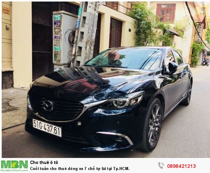 Cuối tuần cho thuê dòng xe 7 chỗ tự lái tại Tp.HCM.