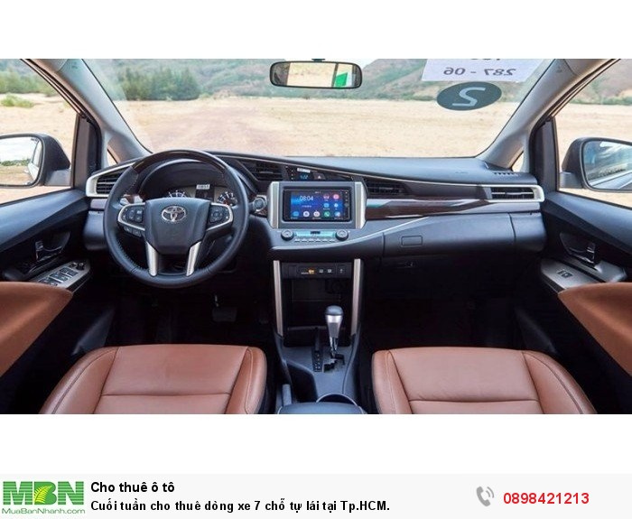 Cuối tuần cho thuê dòng xe 7 chỗ tự lái tại Tp.HCM.