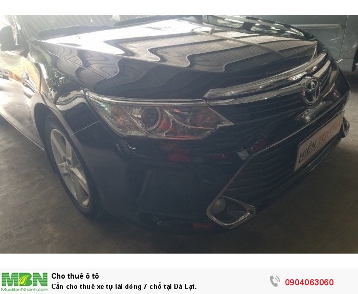 Cần cho thuê xe tự lái dòng 7 chỗ tại Đà Lạt.