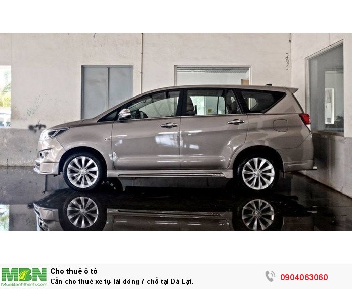Cần cho thuê xe tự lái dòng 7 chỗ tại Đà Lạt.