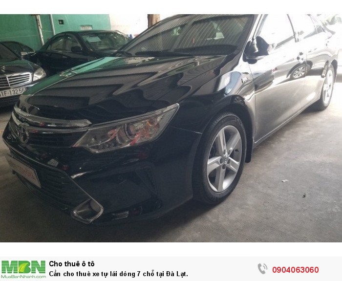 Cần cho thuê xe tự lái dòng 7 chỗ tại Đà Lạt.
