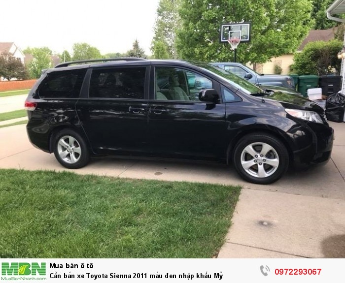 Cần bán xe Toyota Sienna 2011 màu đen vip nhập khẩu Mỹ