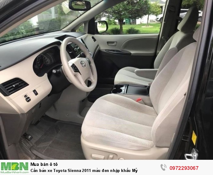 Cần bán xe Toyota Sienna 2011 màu đen vip nhập khẩu Mỹ
