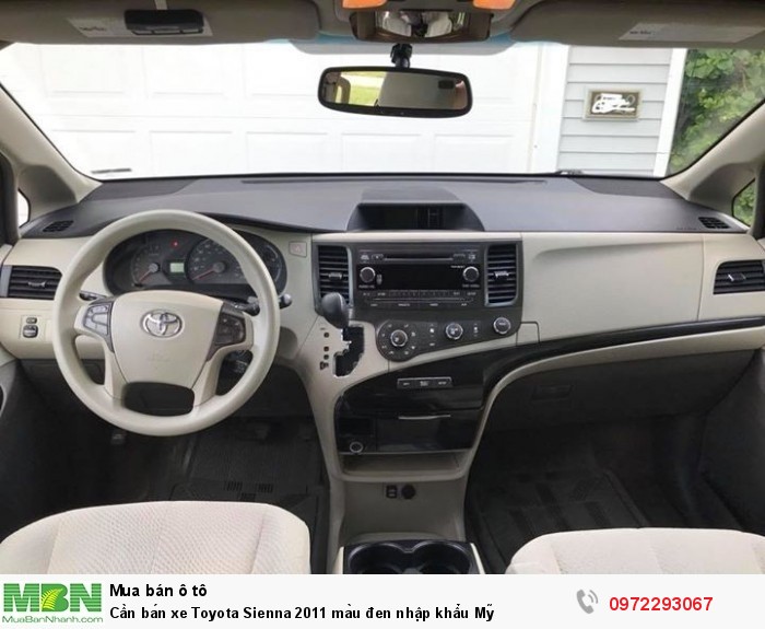 Cần bán xe Toyota Sienna 2011 màu đen vip nhập khẩu Mỹ