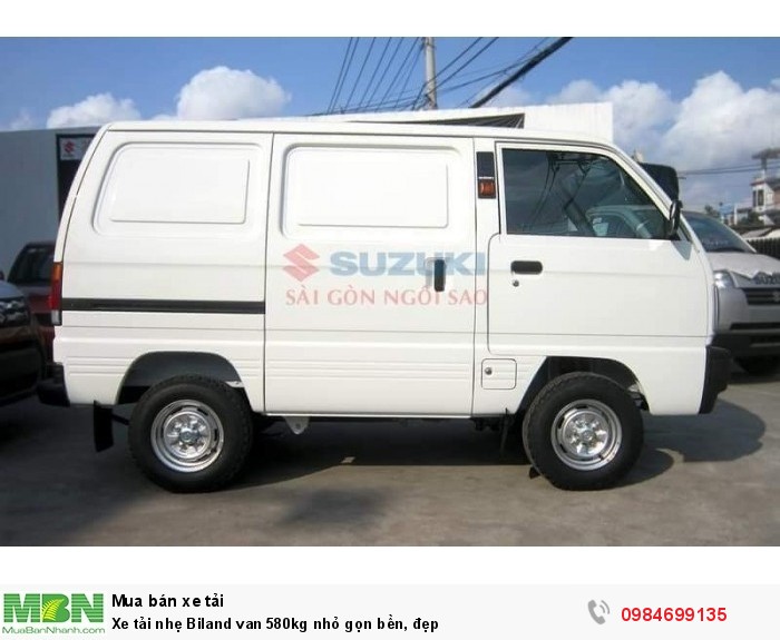 Xe tải nhẹ Biland van 580kg nhỏ gọn bền, đẹp