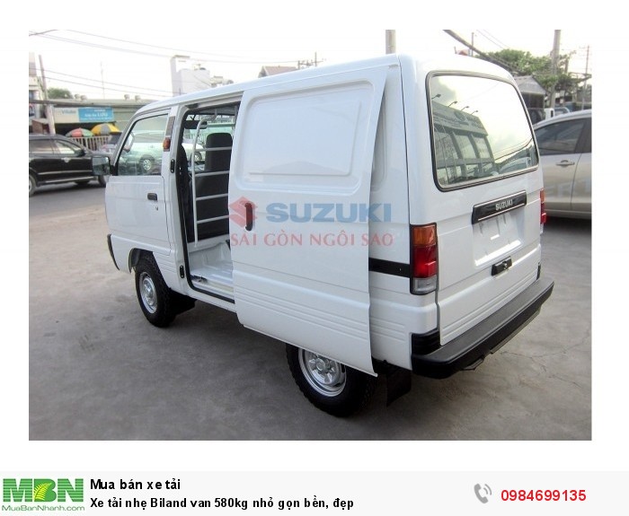 Xe tải nhẹ Biland van 580kg nhỏ gọn bền, đẹp