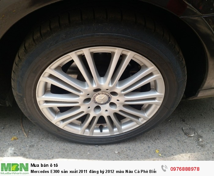 Mercedes E300 sản xuất 2011 đăng ký 2012 màu Nâu Cà Phê Biển Hà Nội