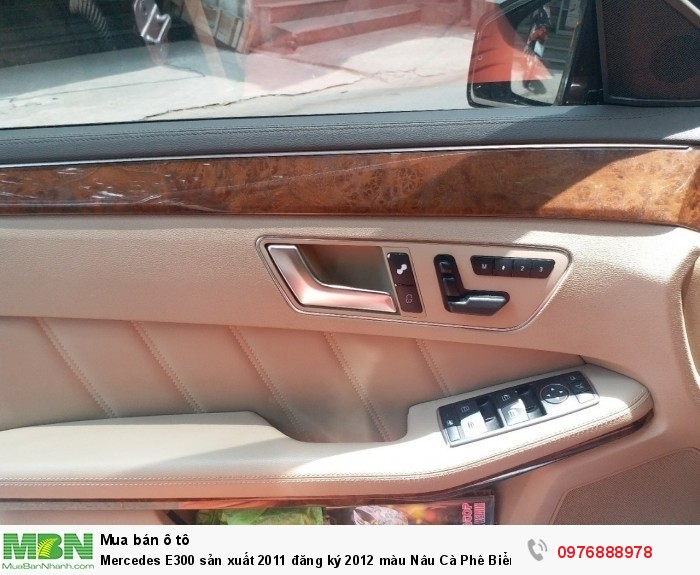 Mercedes E300 sản xuất 2011 đăng ký 2012 màu Nâu Cà Phê Biển Hà Nội