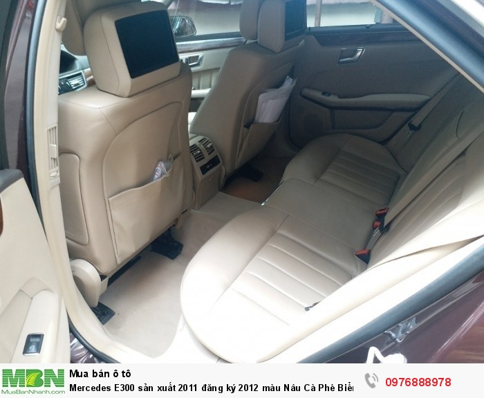 Mercedes E300 sản xuất 2011 đăng ký 2012 màu Nâu Cà Phê Biển Hà Nội