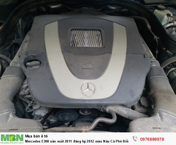 Mercedes E300 sản xuất 2011 đăng ký 2012 màu Nâu Cà Phê Biển Hà Nội
