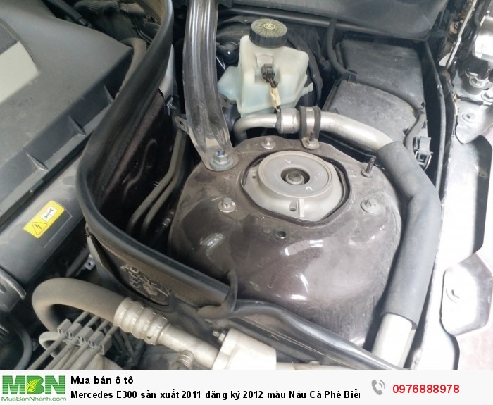 Mercedes E300 sản xuất 2011 đăng ký 2012 màu Nâu Cà Phê Biển Hà Nội