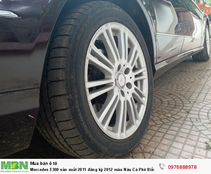 Mercedes E300 sản xuất 2011 đăng ký 2012 màu Nâu Cà Phê Biển Hà Nội
