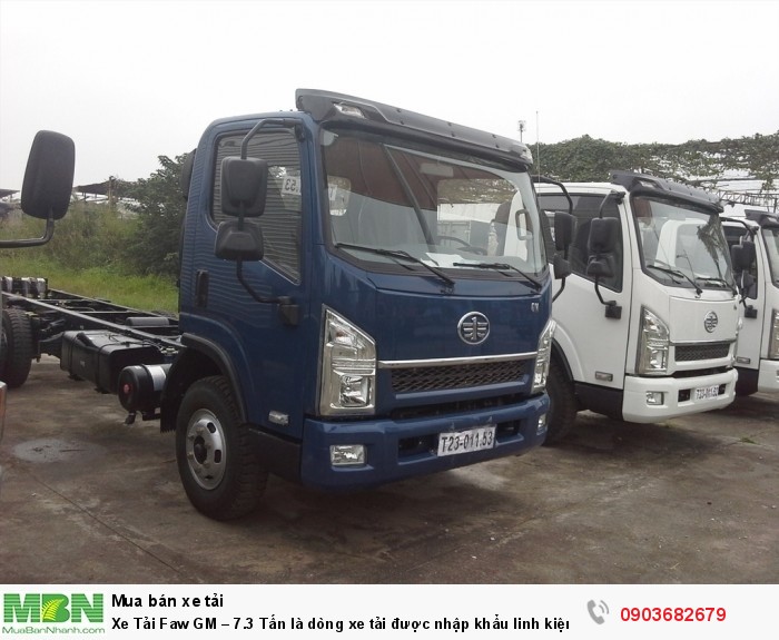 Xe Tải Faw GM – 7.3 Tấn  là dòng xe tải được nhập khẩu linh kiện và lắp ráp tại VN