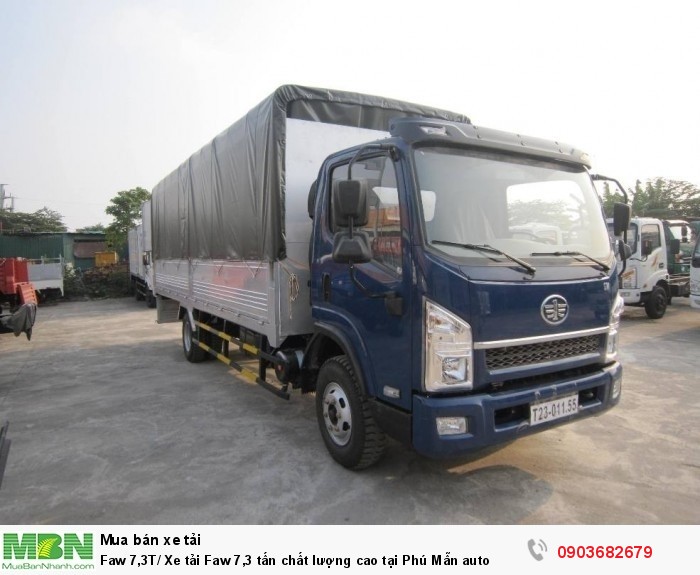 Faw 7,3T/ Xe tải Faw 7,3 tấn chất lượng cao tại Phú Mẫn auto
