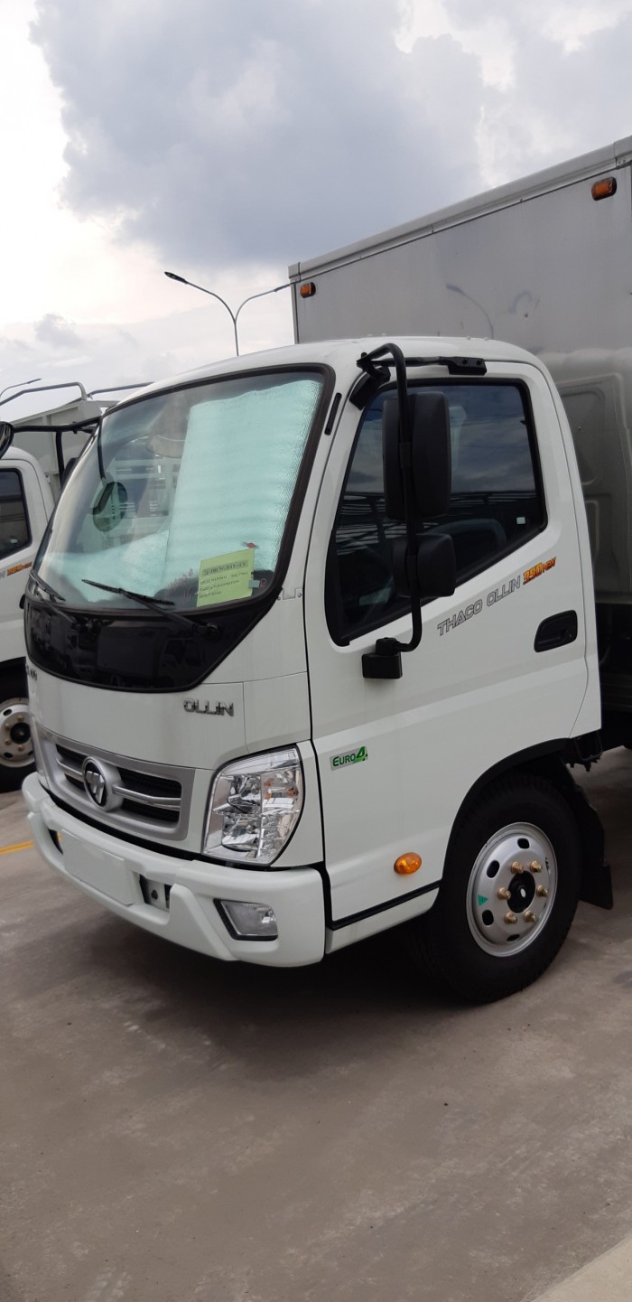 Bán Thaco Ollin 350 new, tải trọng 2150kg- 3490kg, máy Isuzu, euro4 năm sản xuất 2018, màu trắng, xe nhập