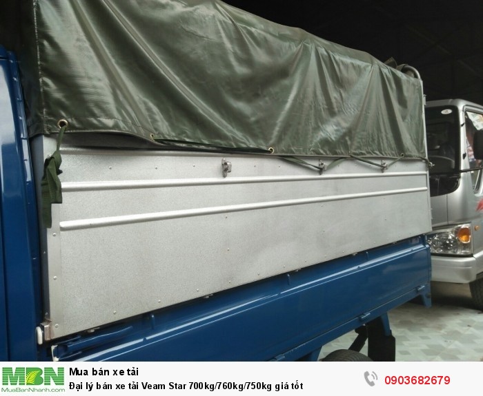 Đại lý bán xe tải Veam Star 700kg/760kg/750kg giá tốt