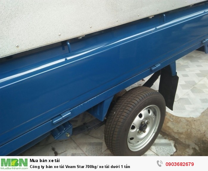 Công ty bán xe tải Veam Star 700kg/ xe tải dưới 1 tấn