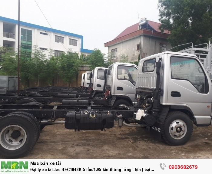 Đại lý xe tải Jac HFC1048K 5 tấn/4.95 tấn thùng lửng | kín | bạt giá uy tín